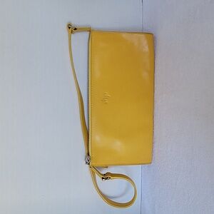 Monsac vintage yellow handbag